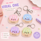 Personalised Viral little dumplings, 4 colours, keyring, bag charm, pencil case