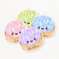 Personalised Viral little dumplings, 4 colours, keyring, bag charm, pencil case