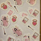Makeup Girl Stickers