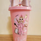 Makeup Girl Cold Cup