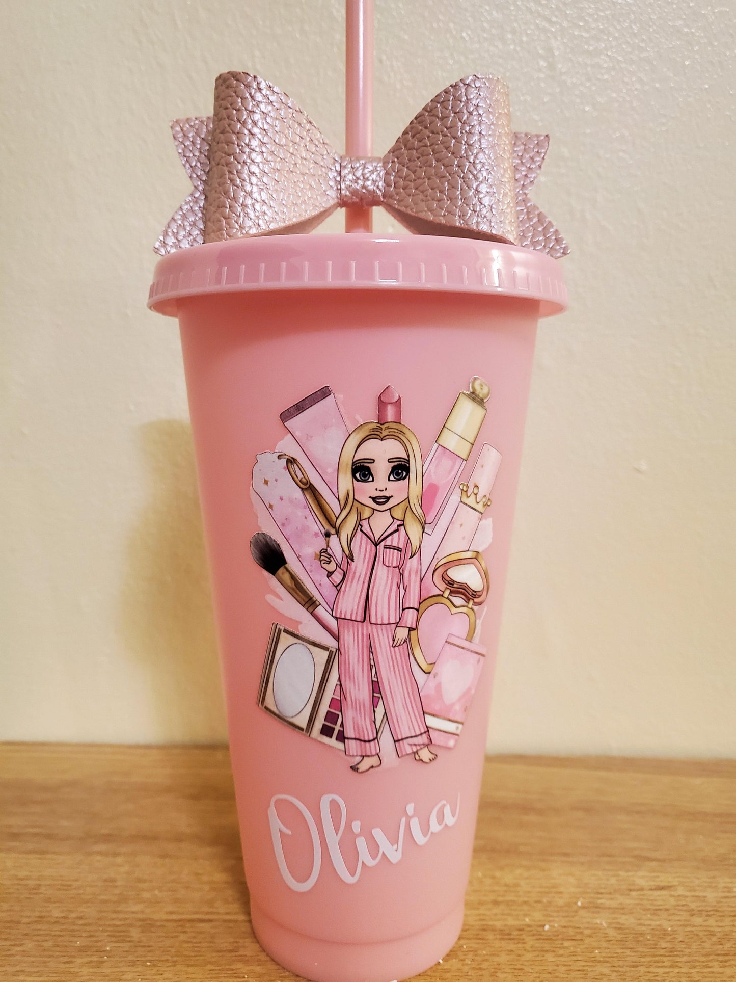 Makeup Girl Cold Cup