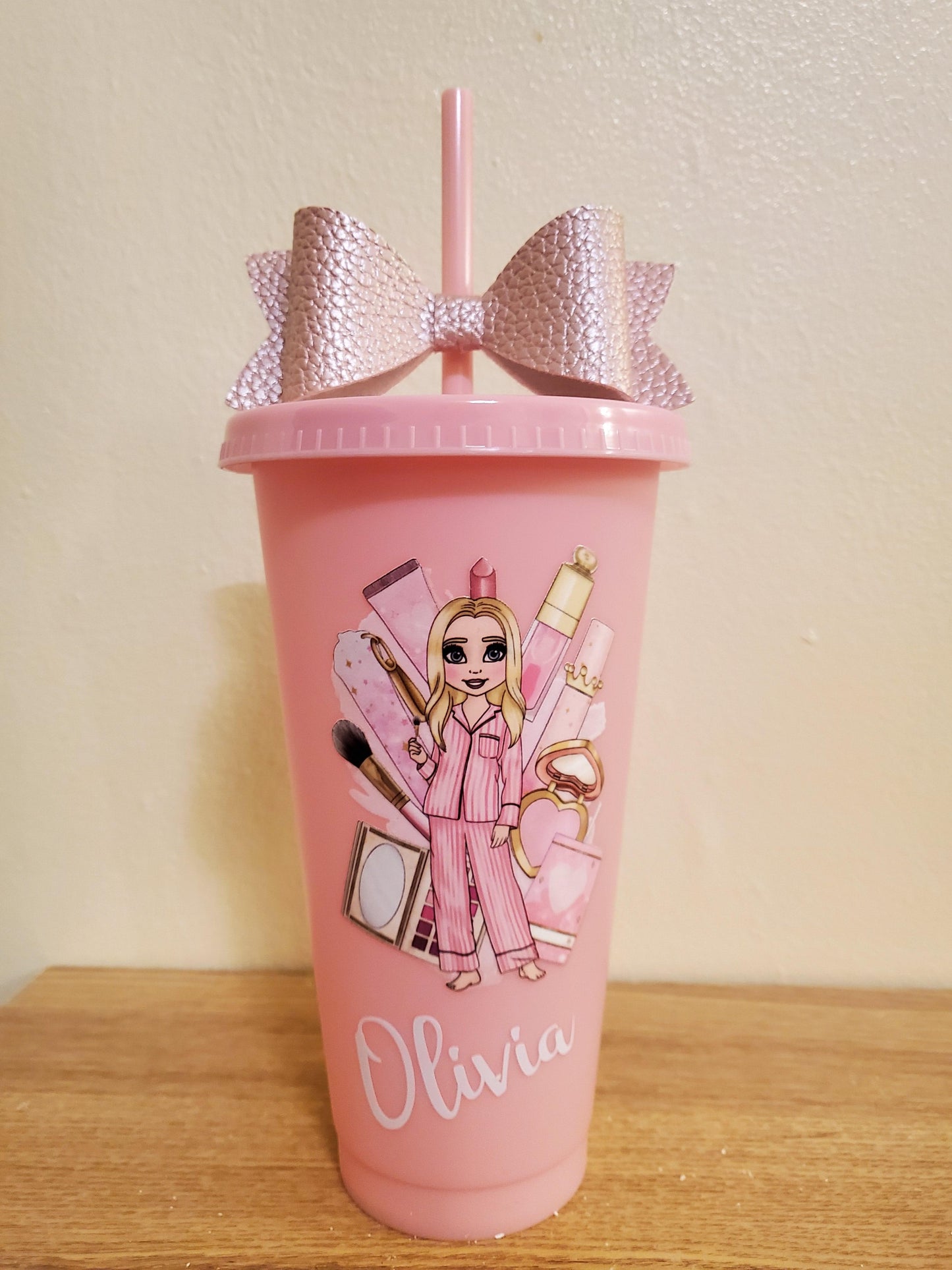 Makeup Girl Cold Cup