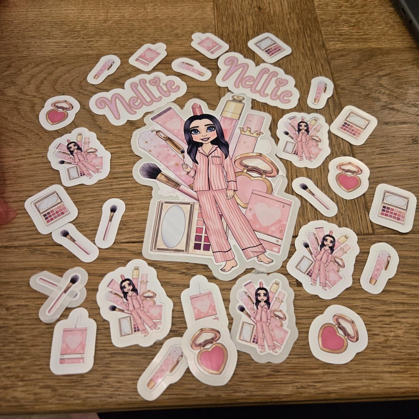 Makeup Girl Stickers