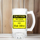 Dad Jokes Beer Glass, Fathers day, Dads birthday gift