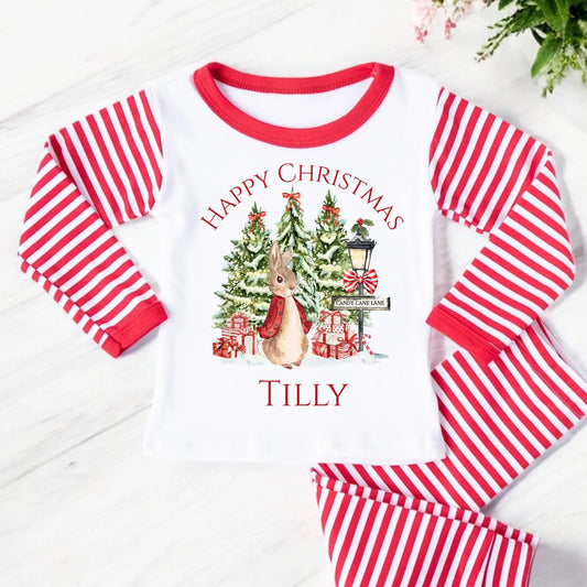 Personalised kids Christmas Pyjamas, Christmas Eve Pj's, Childrens Christmas, Christmas Present, Christmas gift.